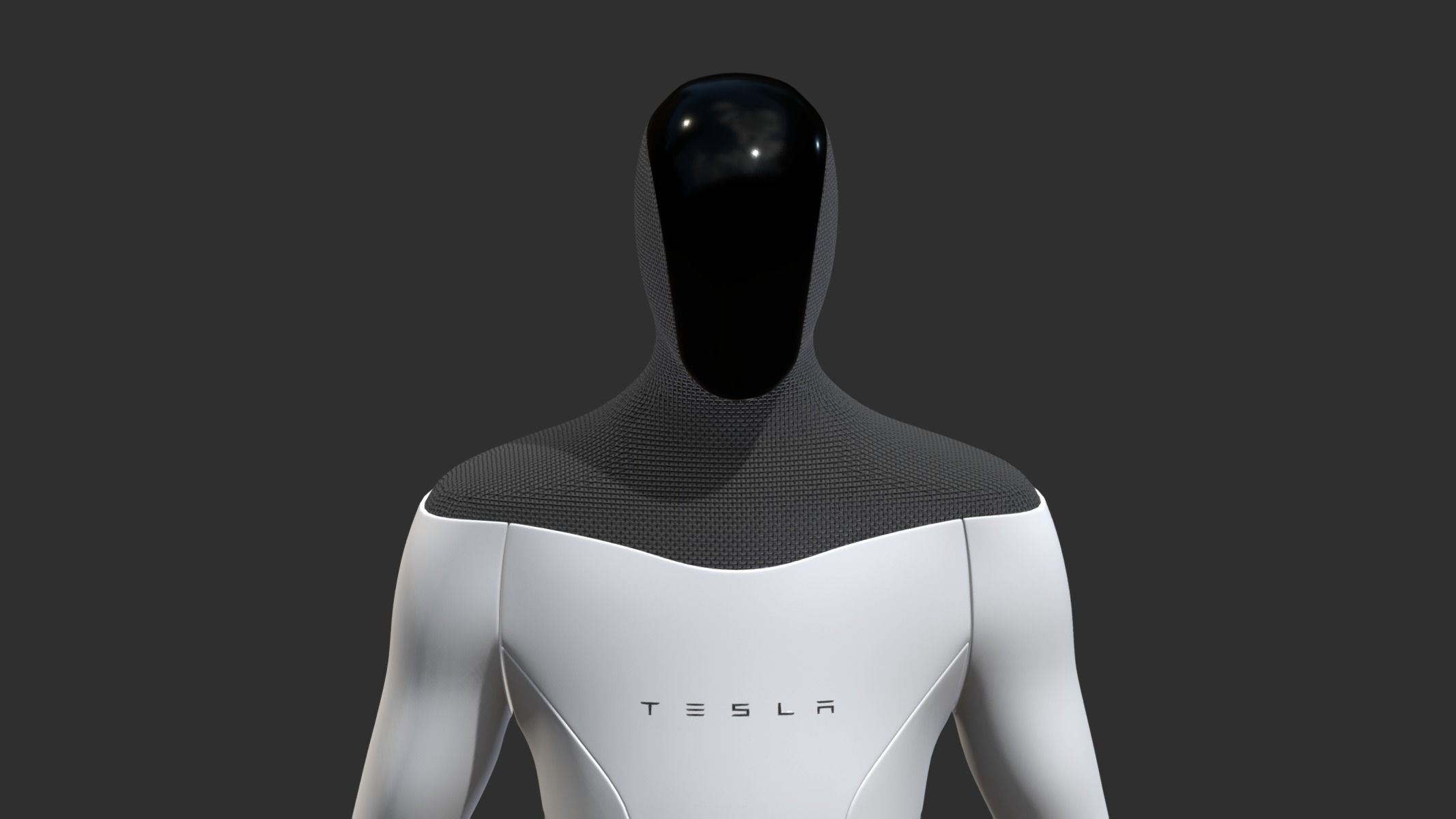 Tesla Optimus PBR Realistic Low-poly 3D model_15