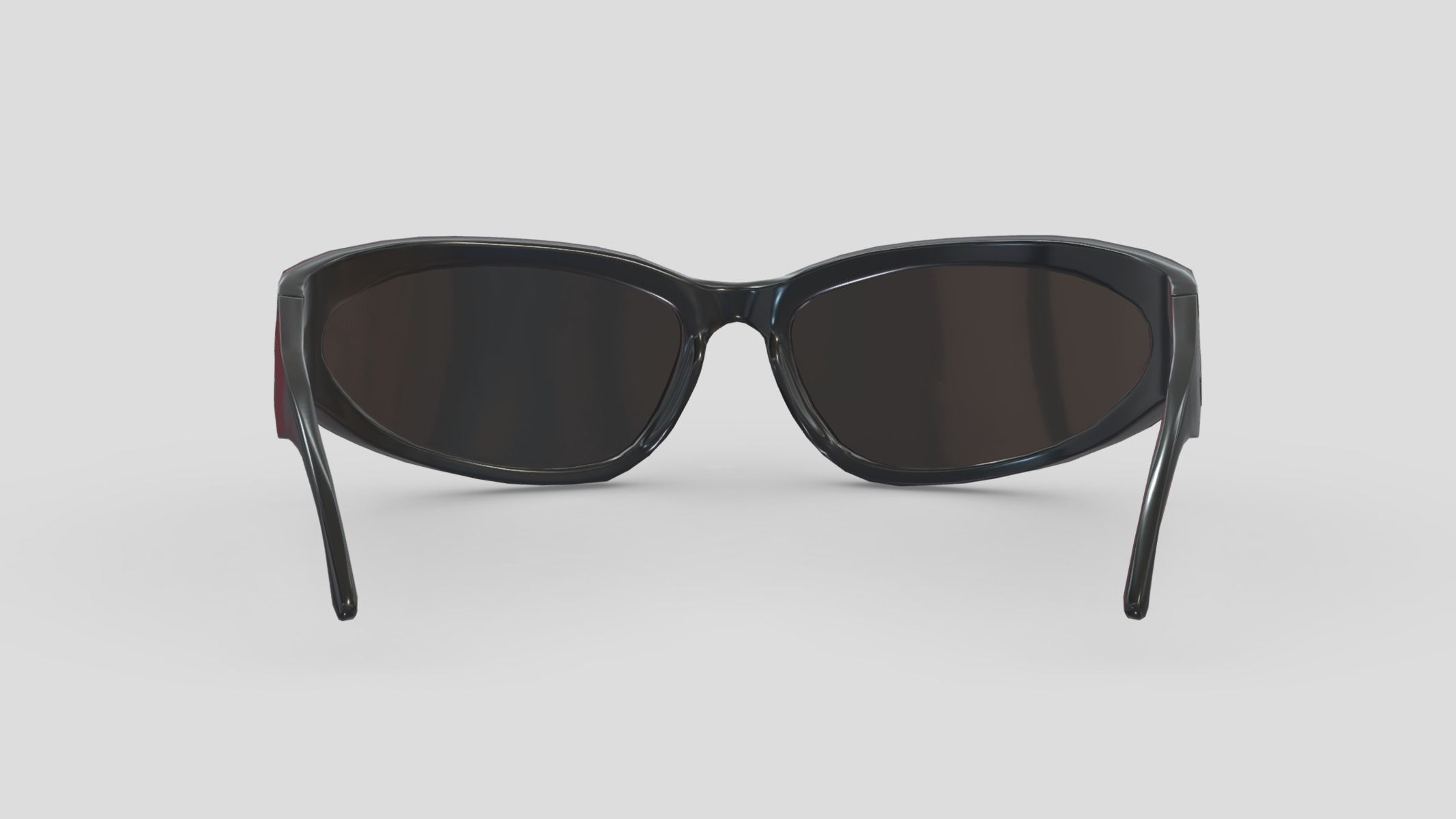 Wrap sunglasses Low Poly PBR Realistic Low-poly 3D model_6