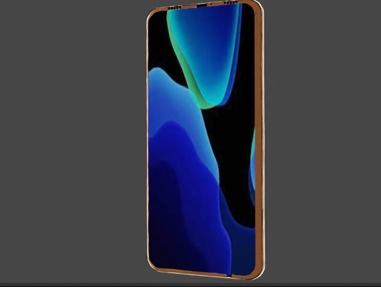 Vivo Mobile phone Concept phone original 3D model Free 3D model 3D print model_3