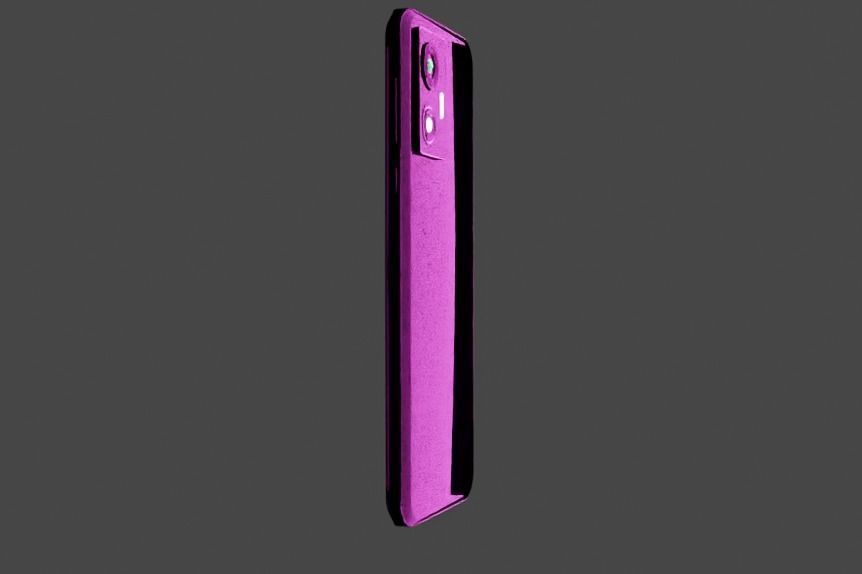 Vivo Mobile phone Concept phone original 3D model Free 3D model 3D print model_4