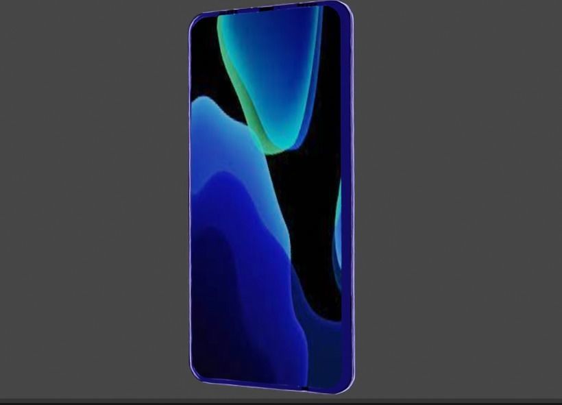 Vivo Mobile phone Concept phone original 3D model Free 3D model 3D print model_5