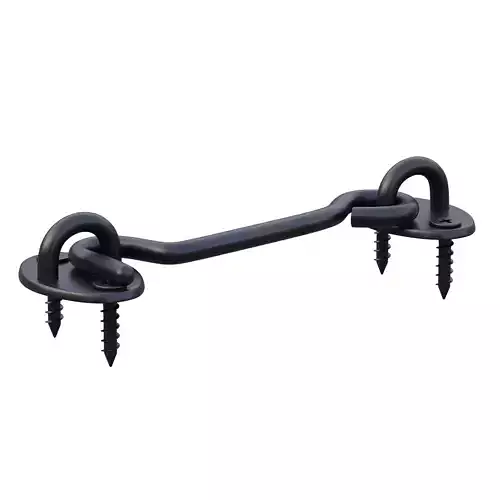 Privacy Hook and Eye Latch 3D model