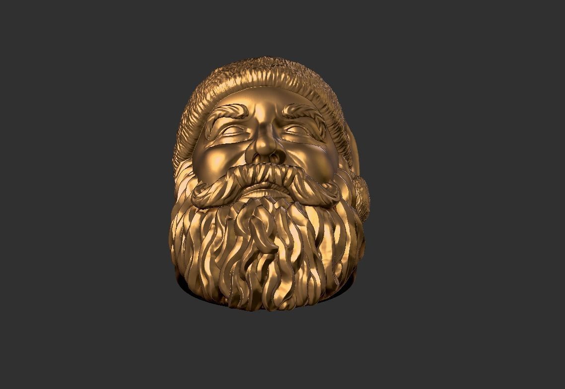 Santa ring Free 3D print model_4