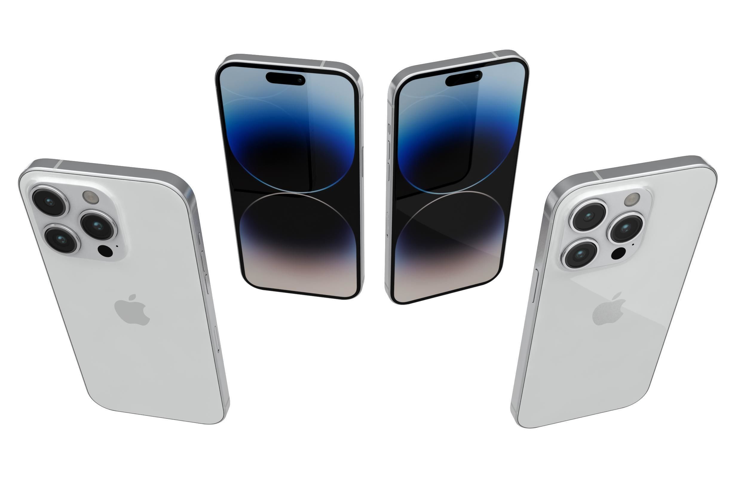 Apple iPhone 14 Plus And Pro 3D model_61