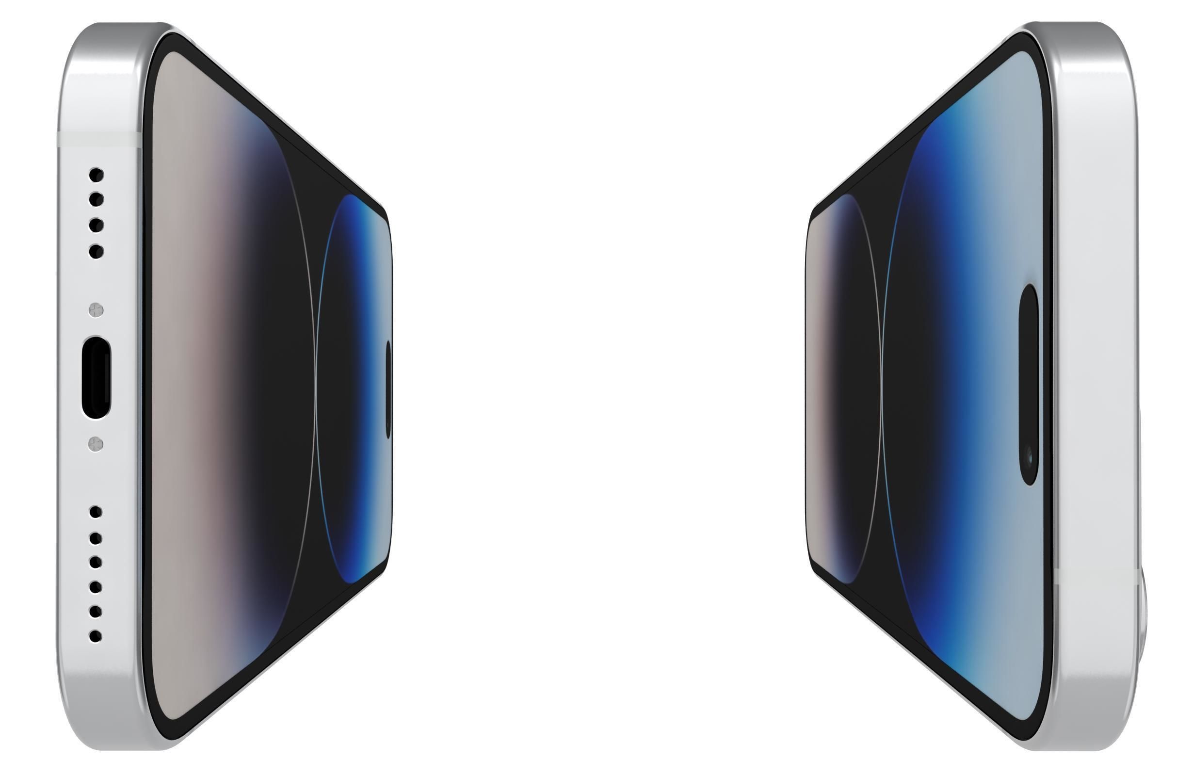 Apple iPhone 14 Plus And Pro 3D model_64