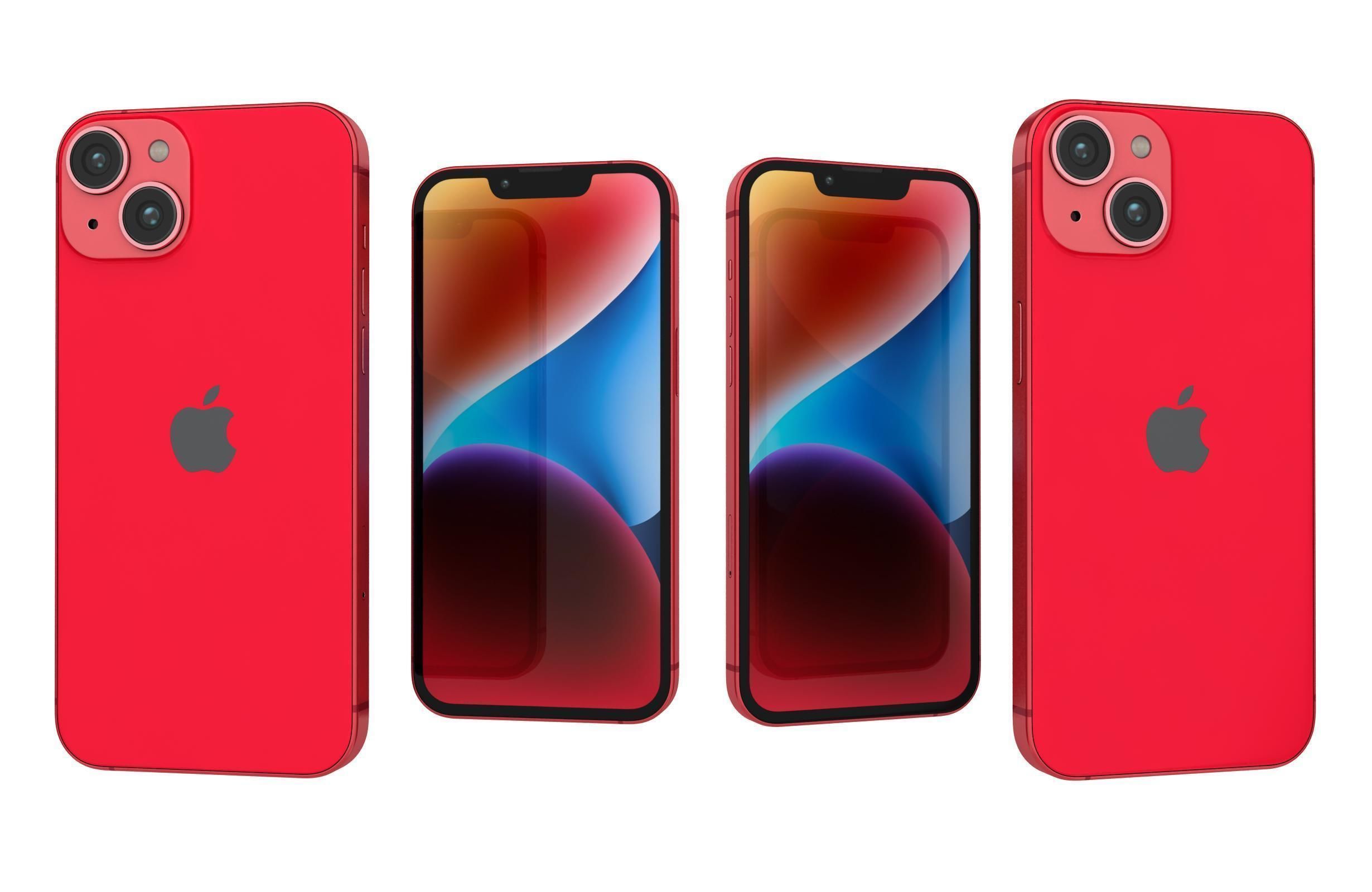 Apple iPhone 14 Plus And Pro 3D model_15