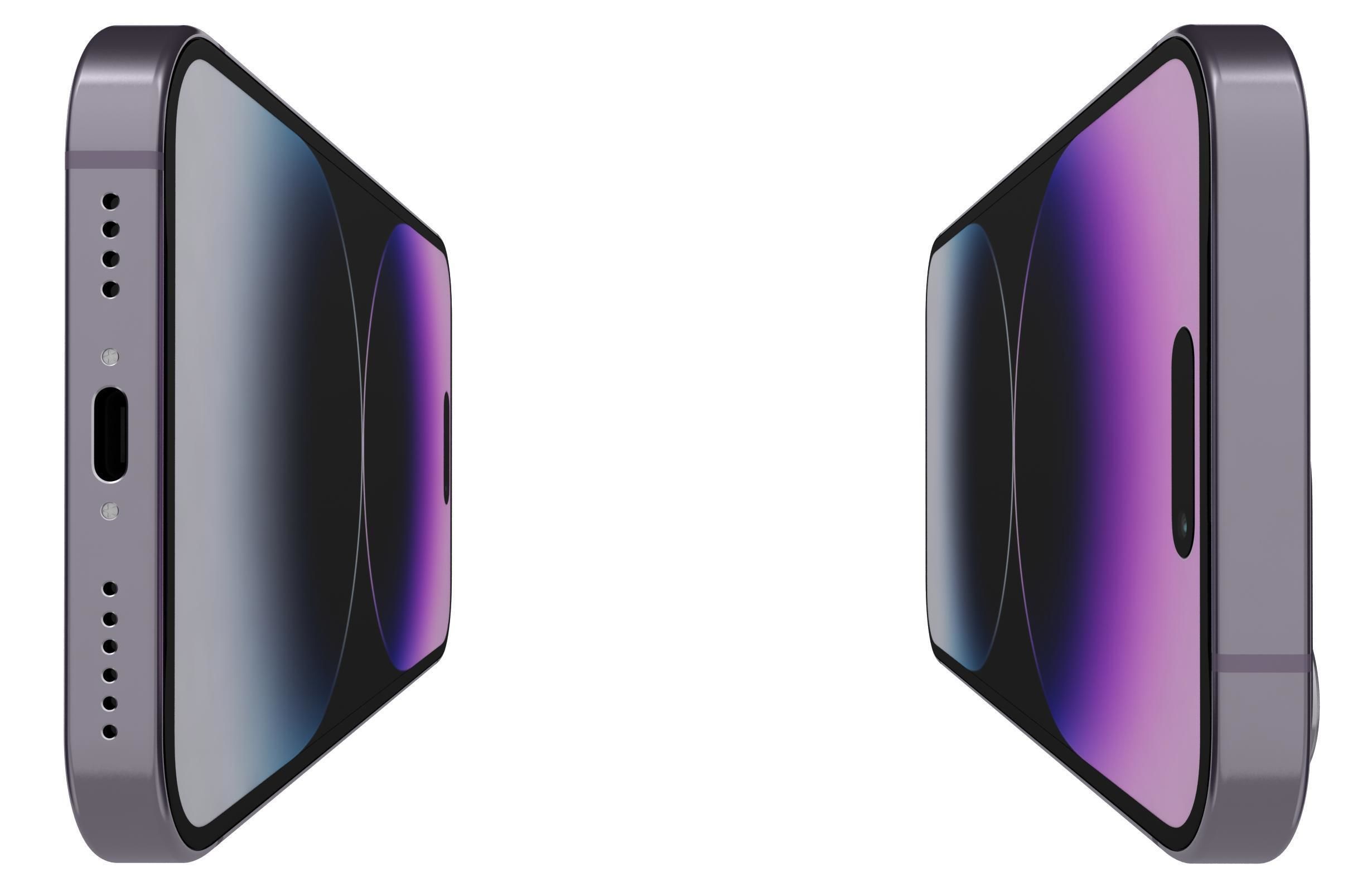 Apple iPhone 14 Plus And Pro 3D model_47