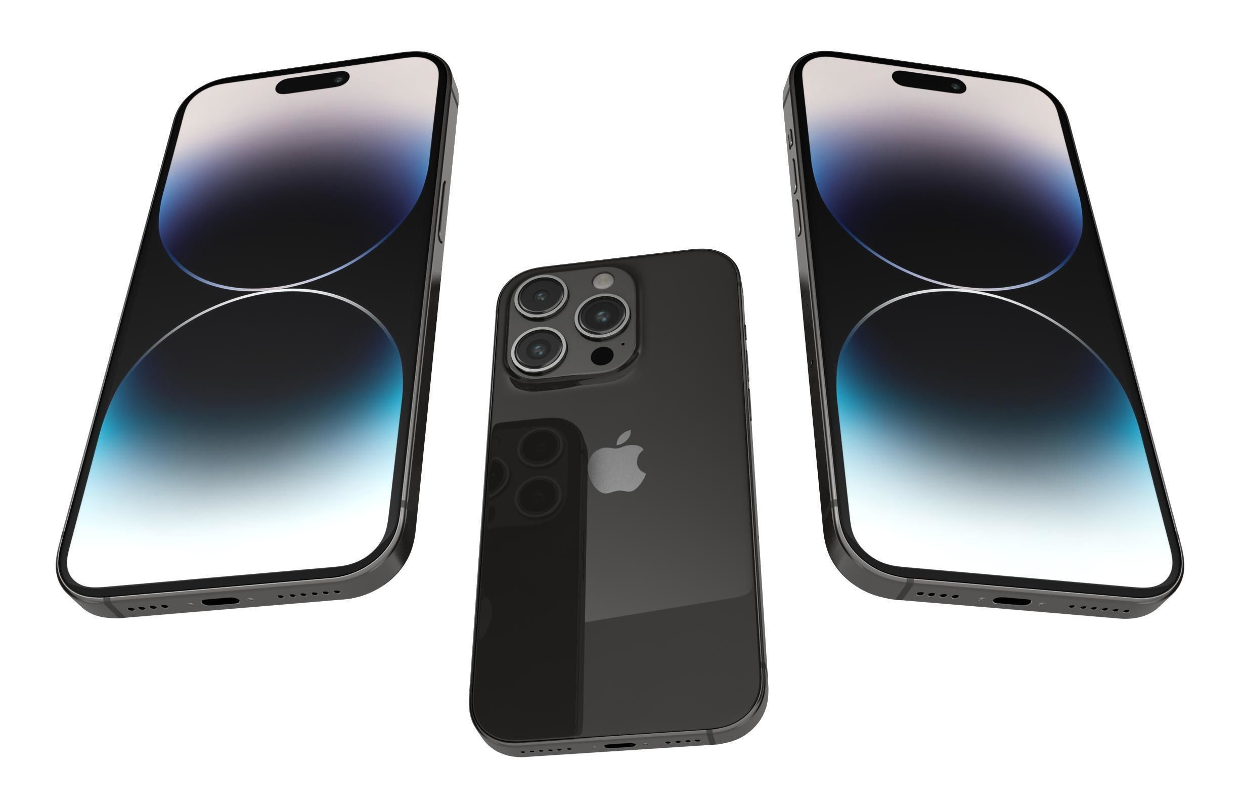 Apple iPhone 14 Plus And Pro 3D model_71