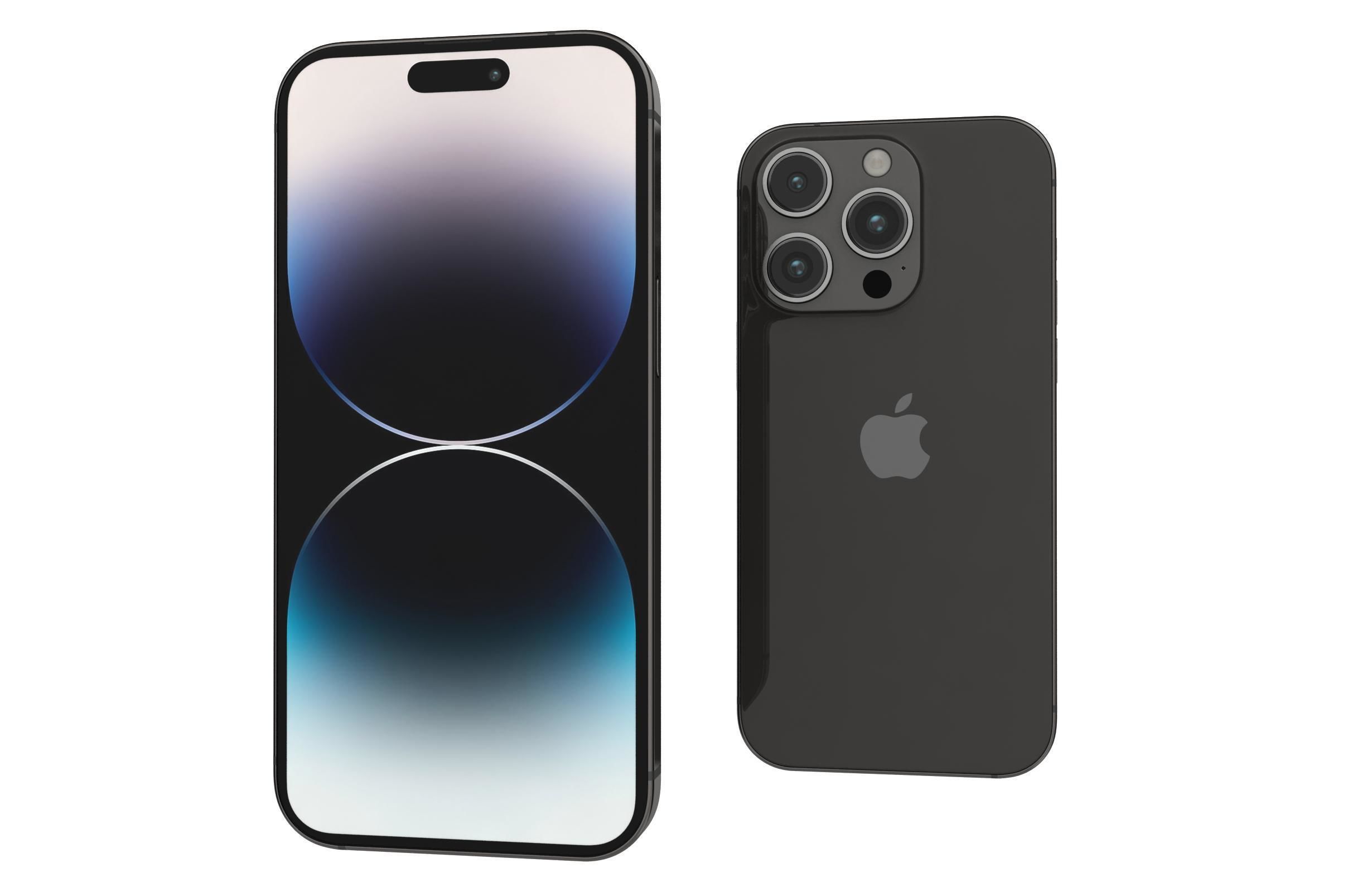 Apple iPhone 14 Plus And Pro 3D model_72
