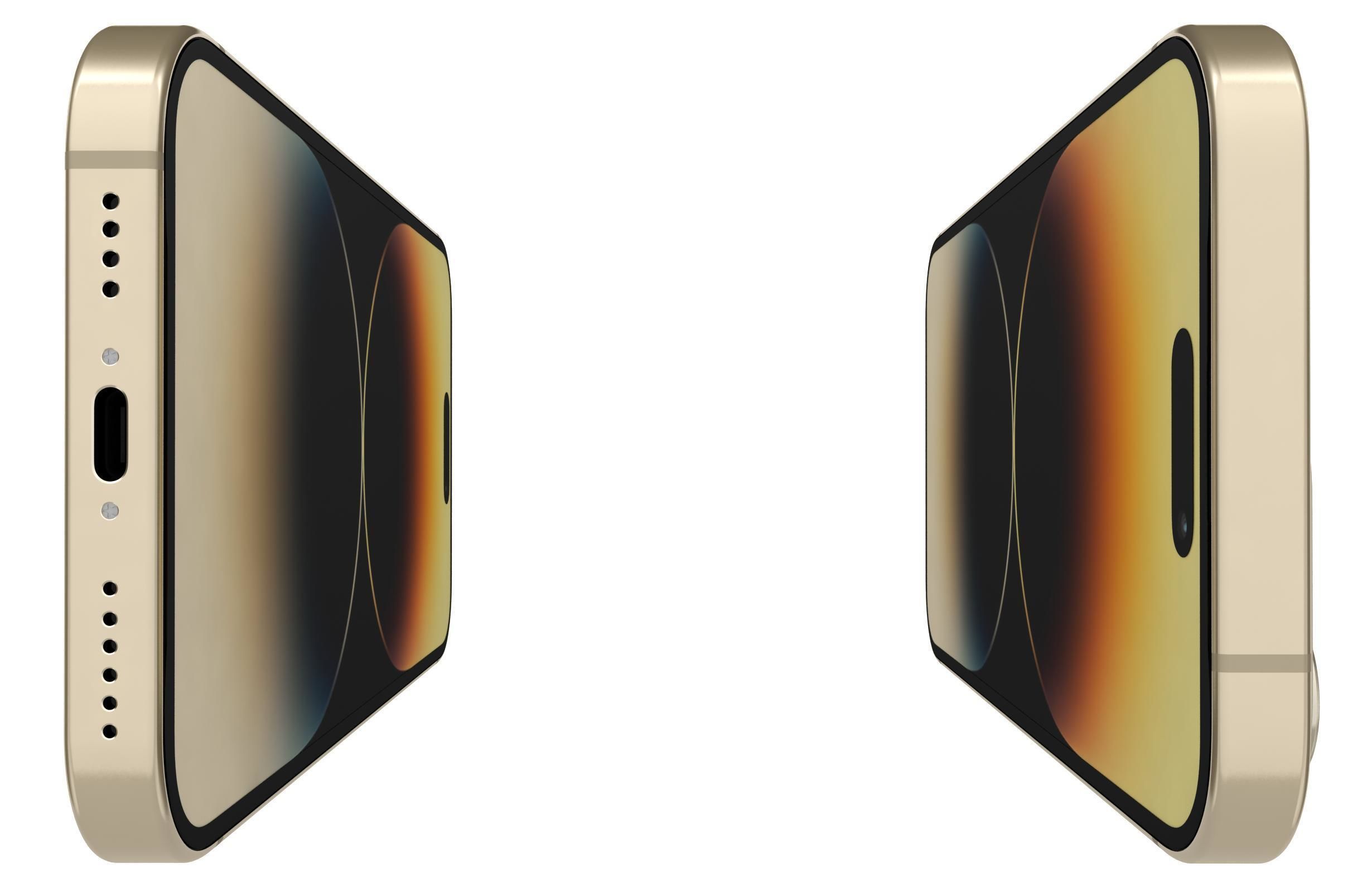 Apple iPhone 14 Plus And Pro 3D model_40