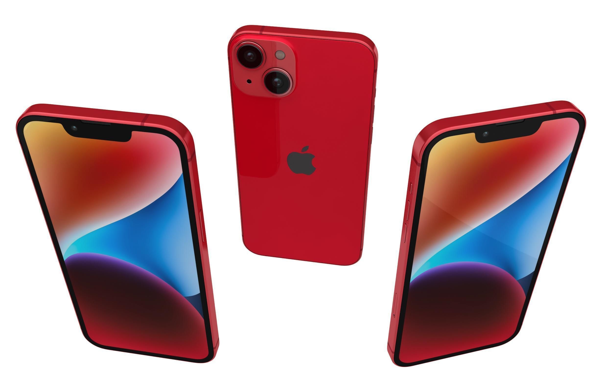 Apple iPhone 14 Plus And Pro 3D model_8