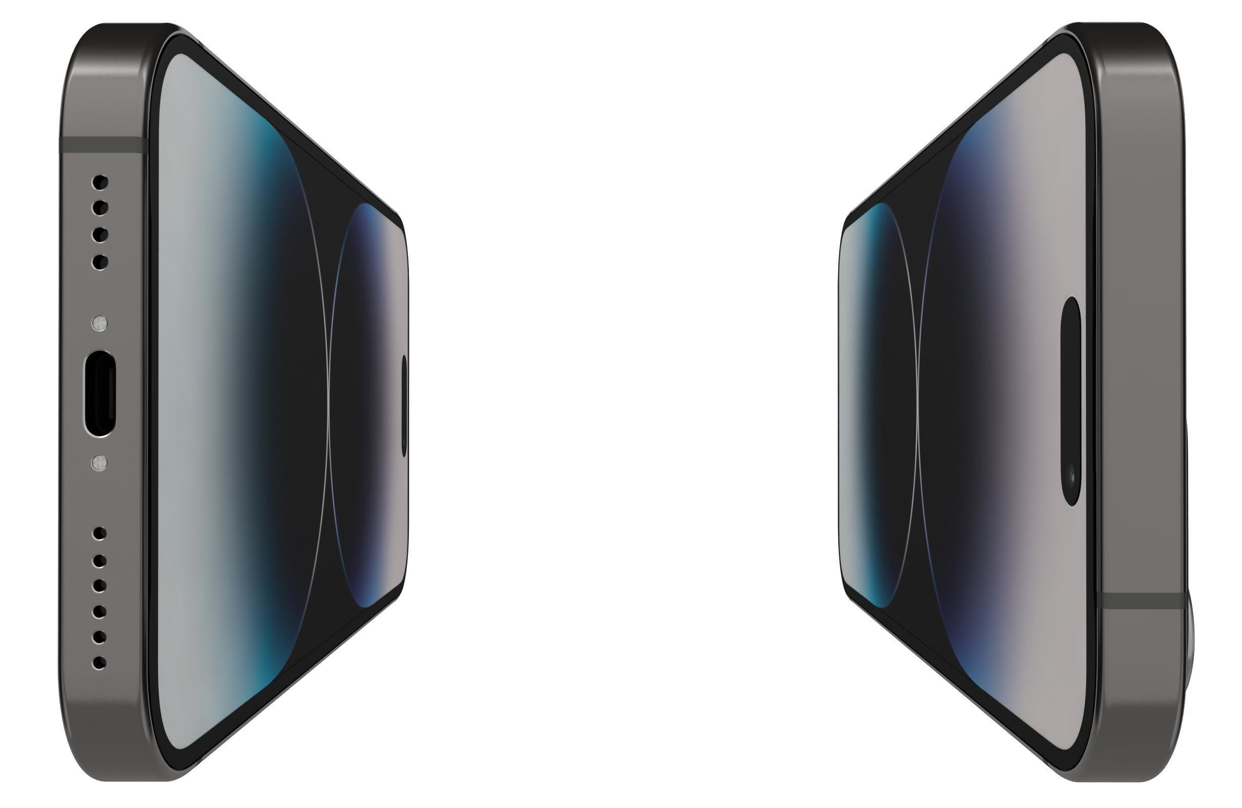 Apple iPhone 14 Plus And Pro 3D model_73