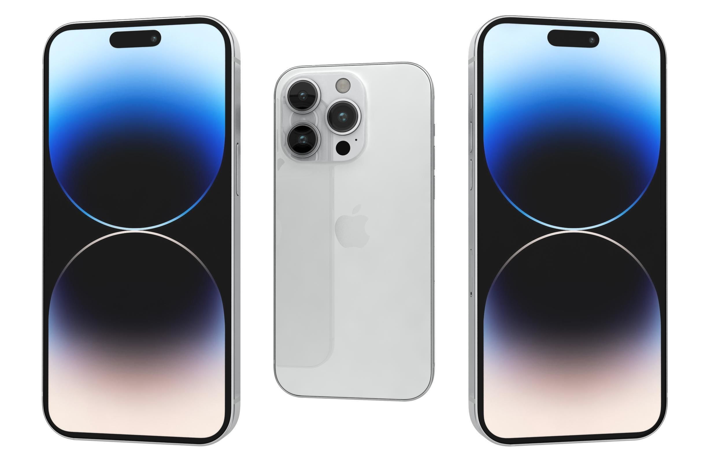 Apple iPhone 14 Plus And Pro 3D model_59