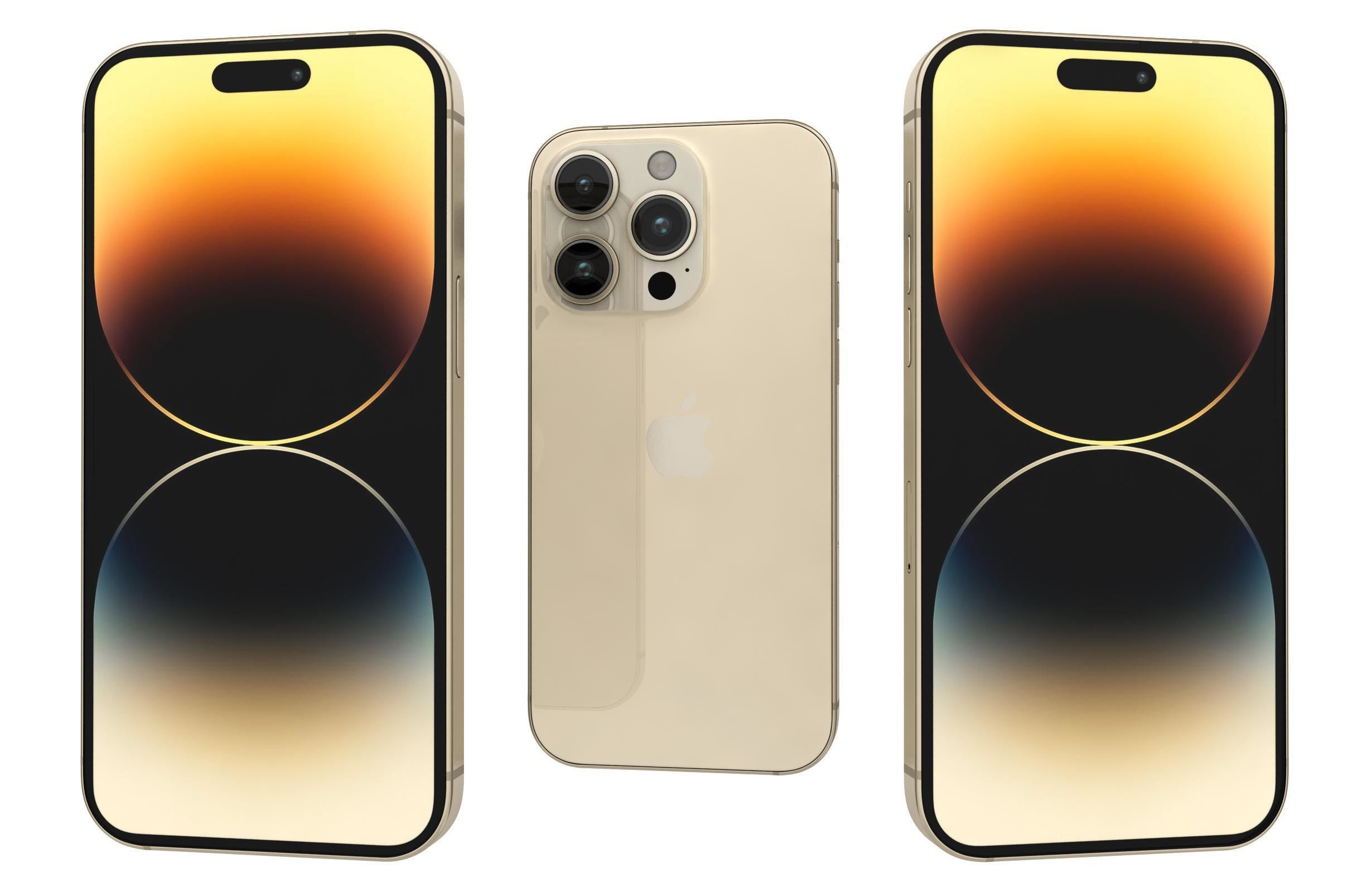 Apple iPhone 14 Plus And Pro 3D model_38