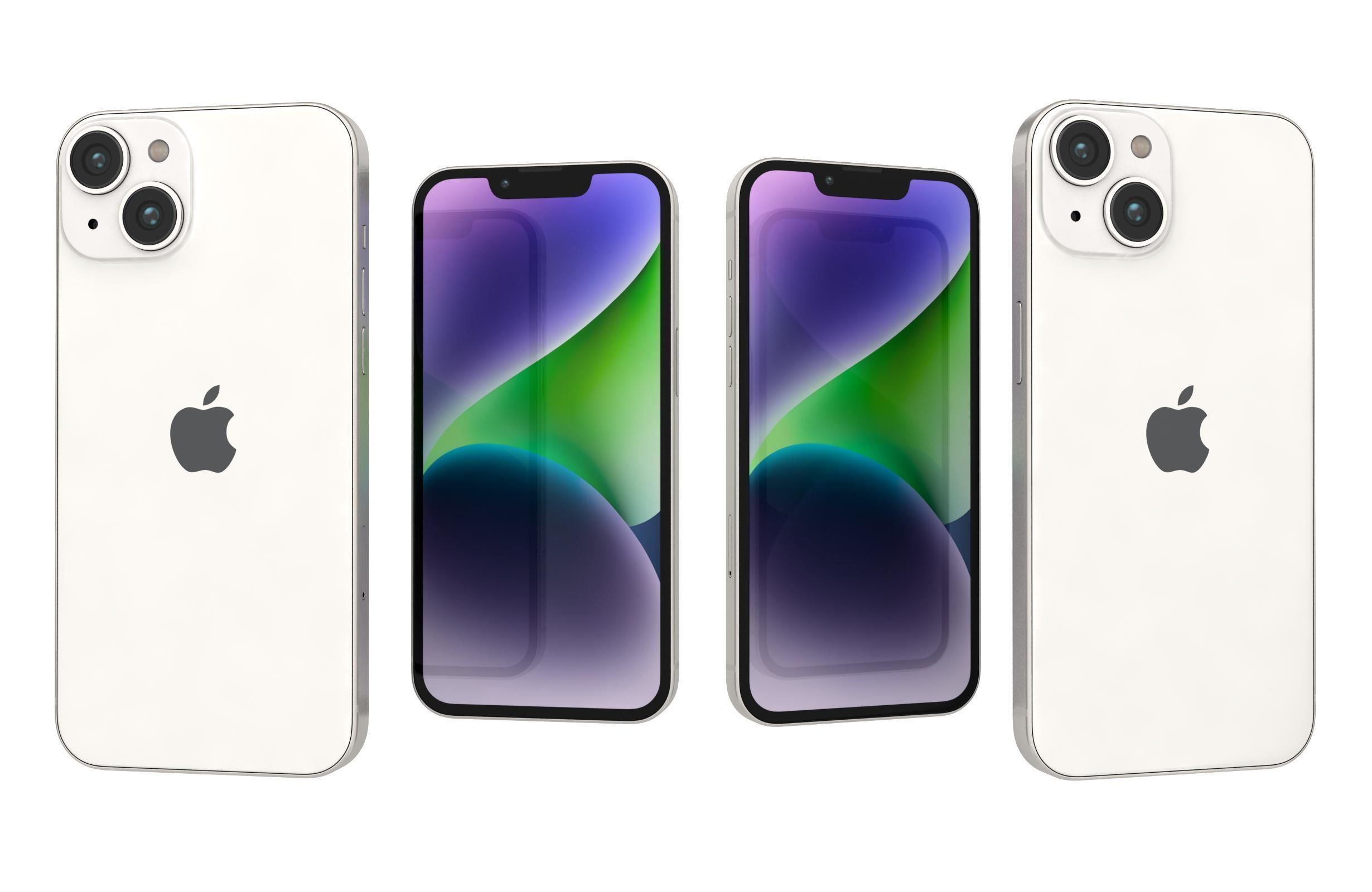 Apple iPhone 14 Plus And Pro 3D model_16