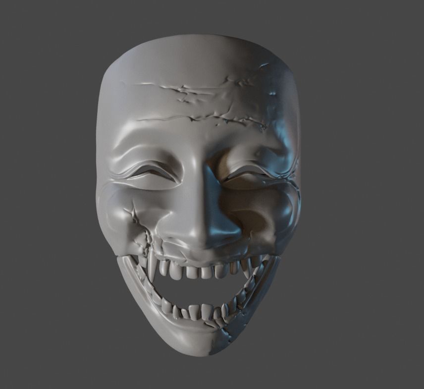 okina ghostwire mask 3D print model_5