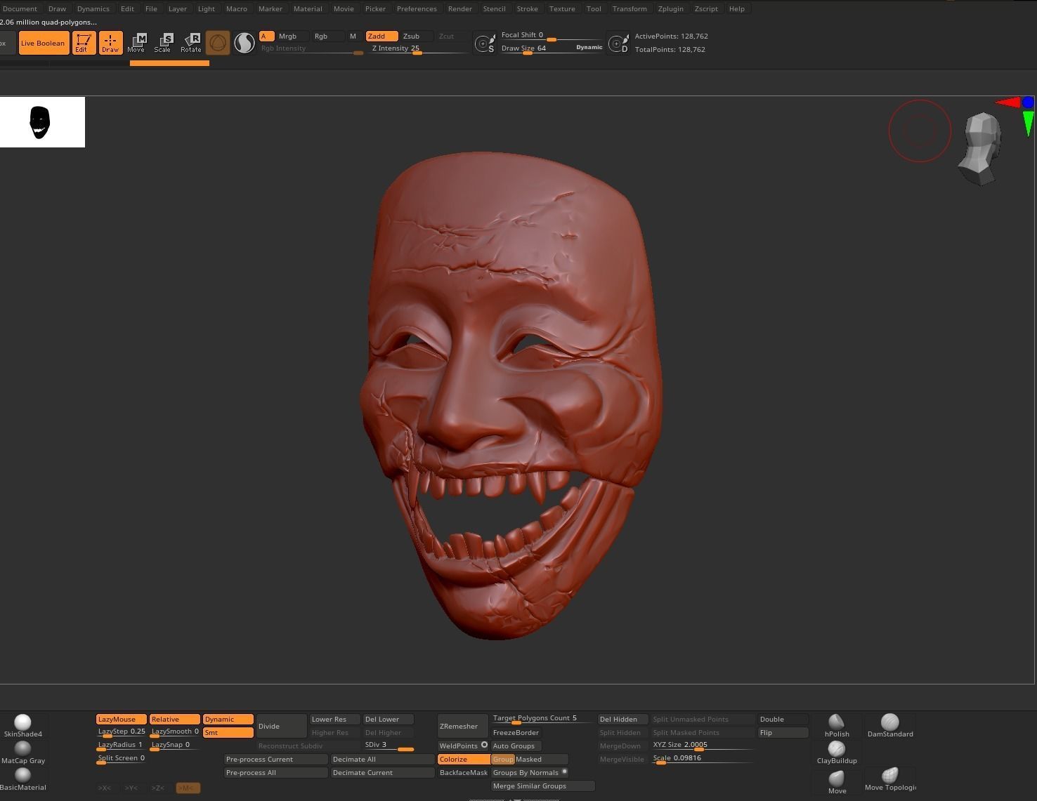 okina ghostwire mask 3D print model_3