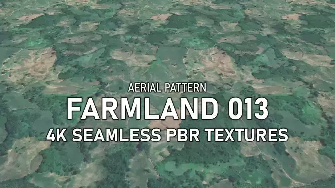 Seamless PBR Farmland - 013 Texture