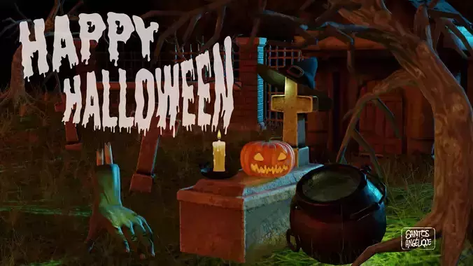 Halloween game asset