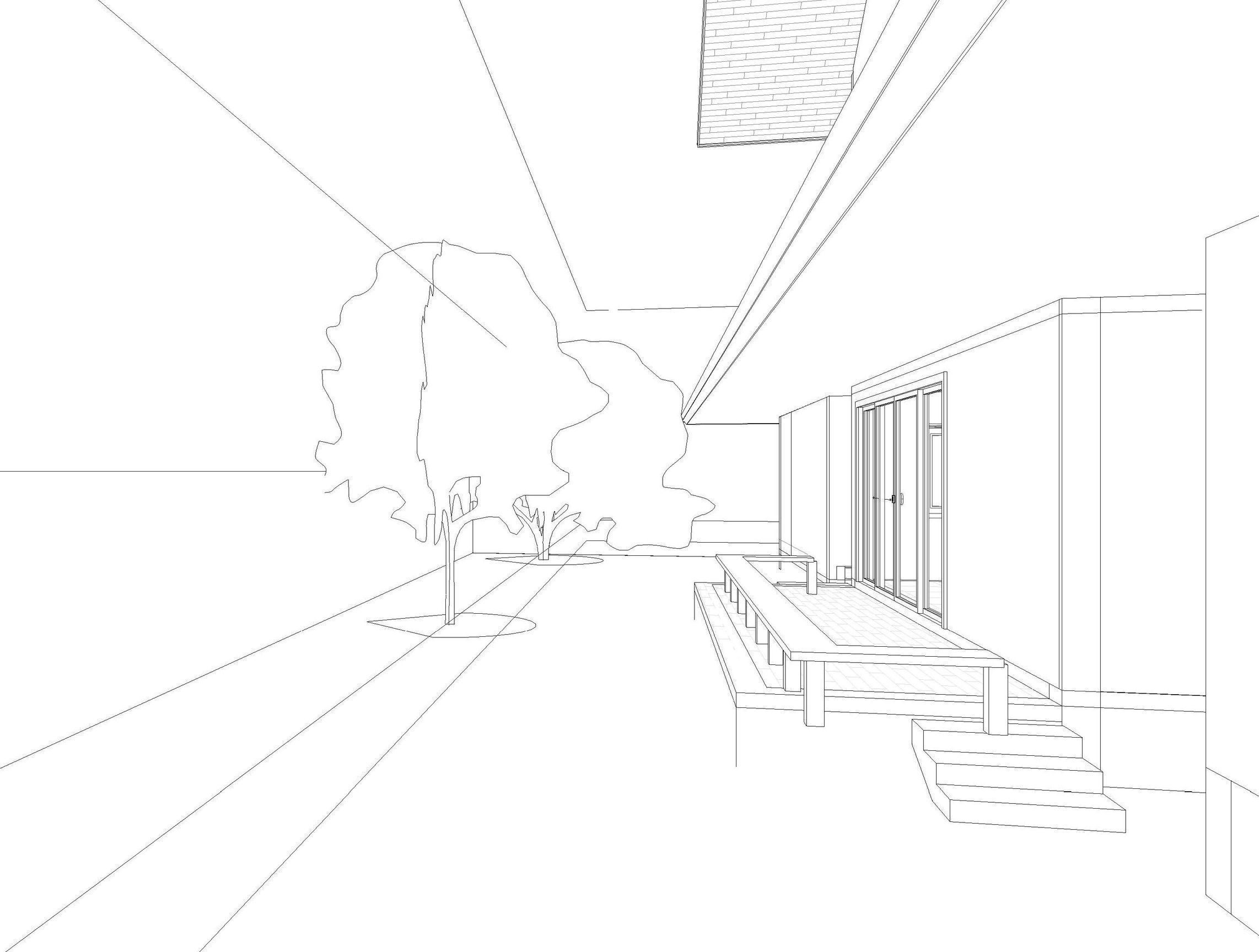 U house by REVIT 3D model_12