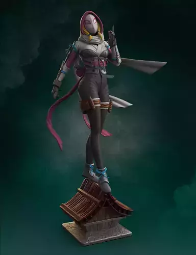Spider Woman Gwen - Ninja Concept