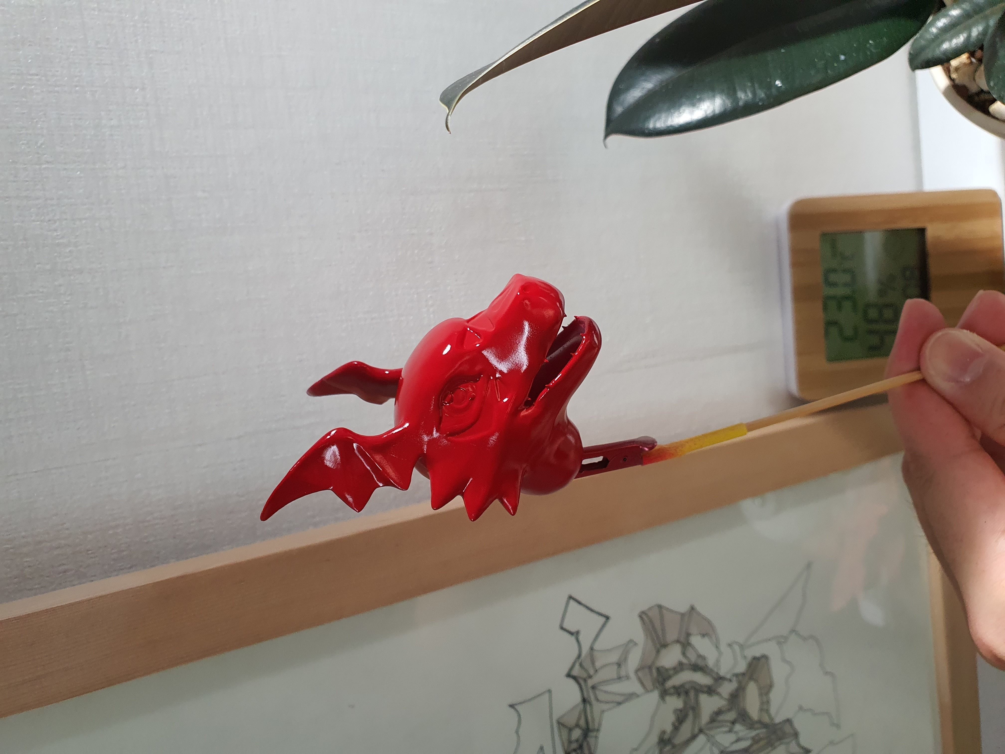 Guilmon Digimon BJD 3D print model_4