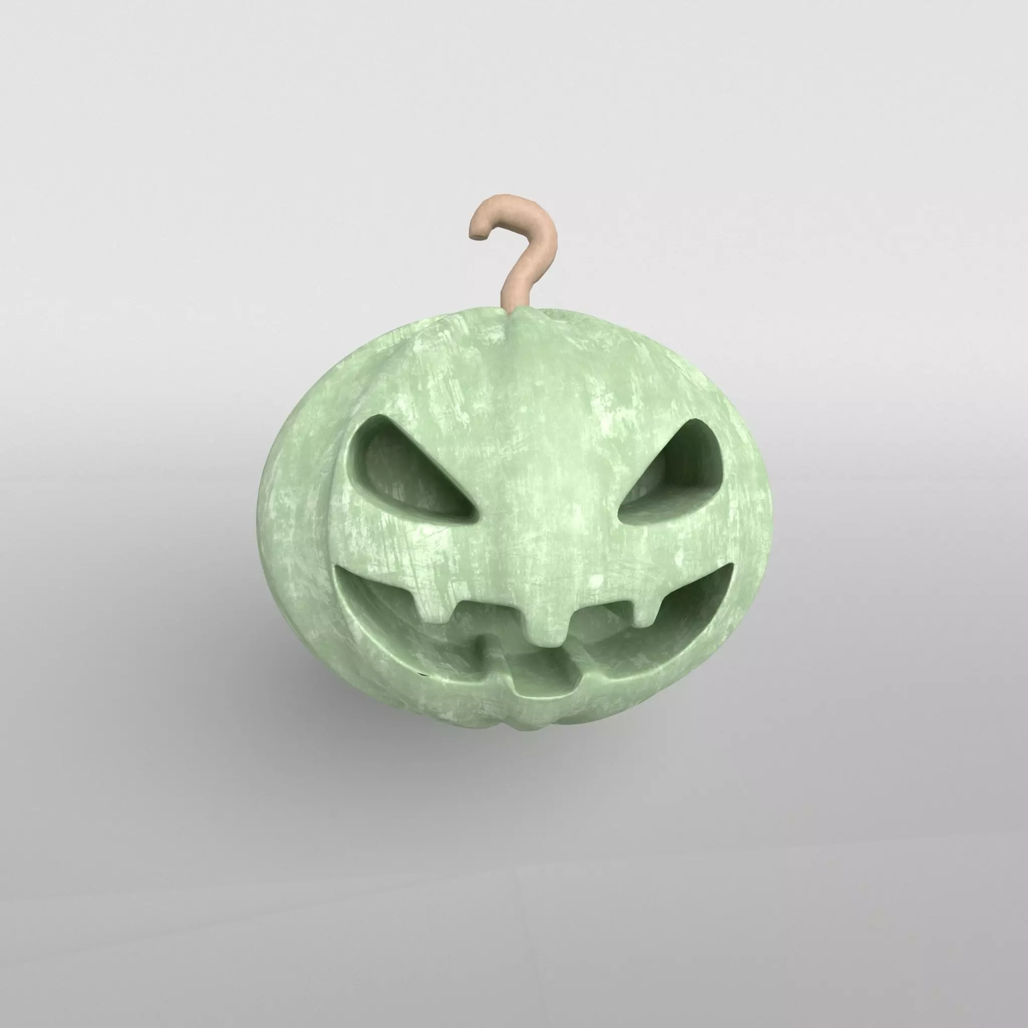 Halloween Pumpkin v1 006 Low-poly 3D model_0