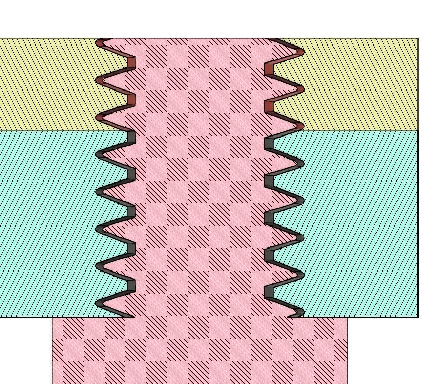 Round Reusable Mold Housing with Nut Fasteners 3D print model_5