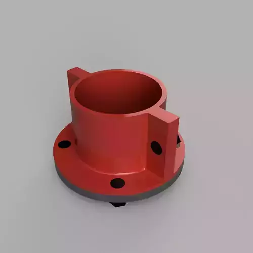 Round Reusable Mold Housing with Nut Fasteners