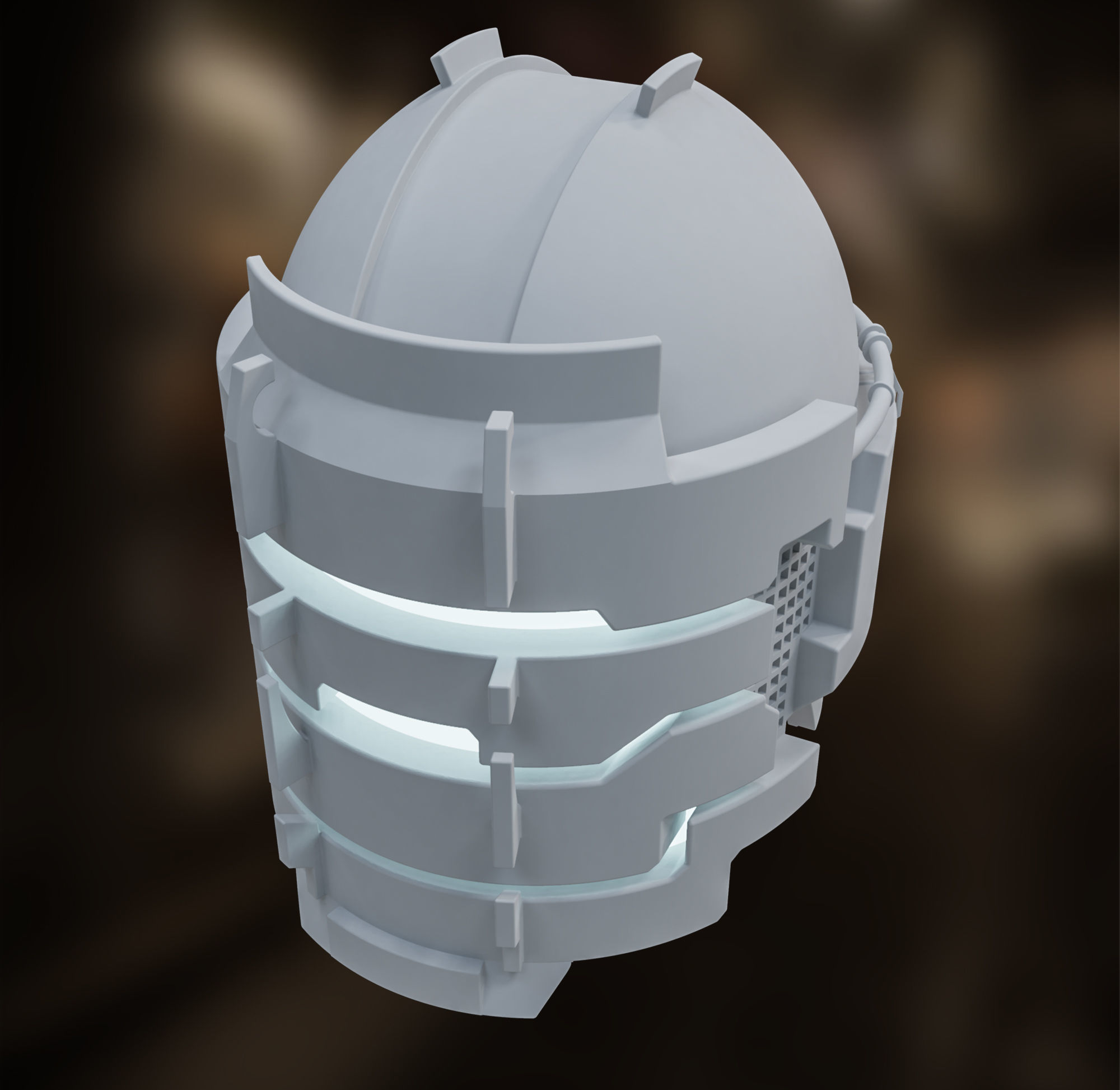 Dead Space - Isaac Clarke helmet 4  3D model_11