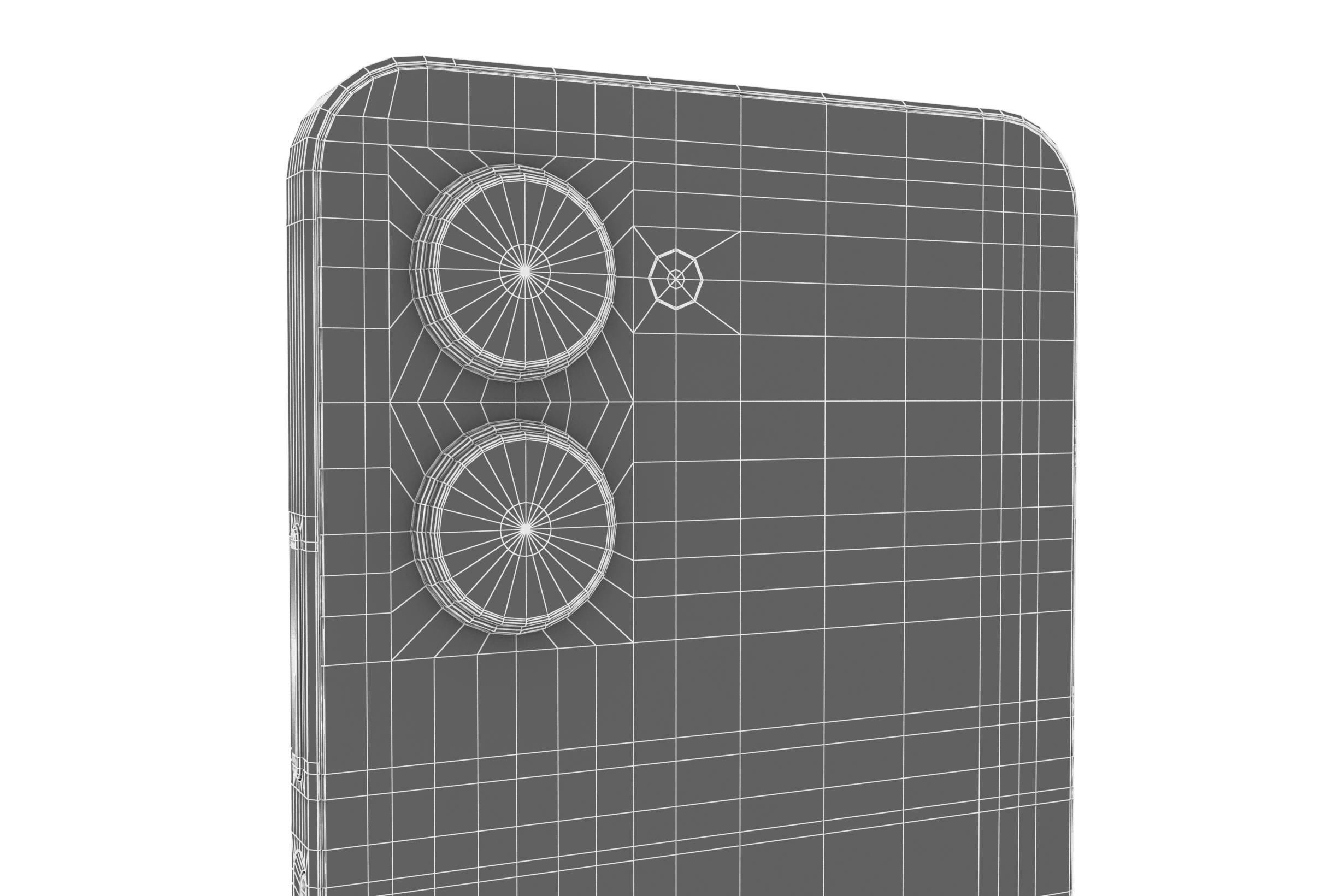 Realme C33 All Colors Low-poly 3D model_29