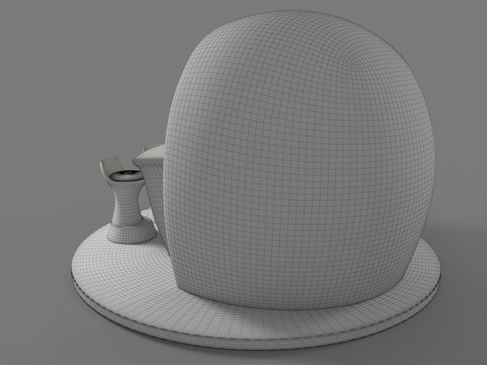 Coffee Booth Design For Shopping Malls 3D model_16