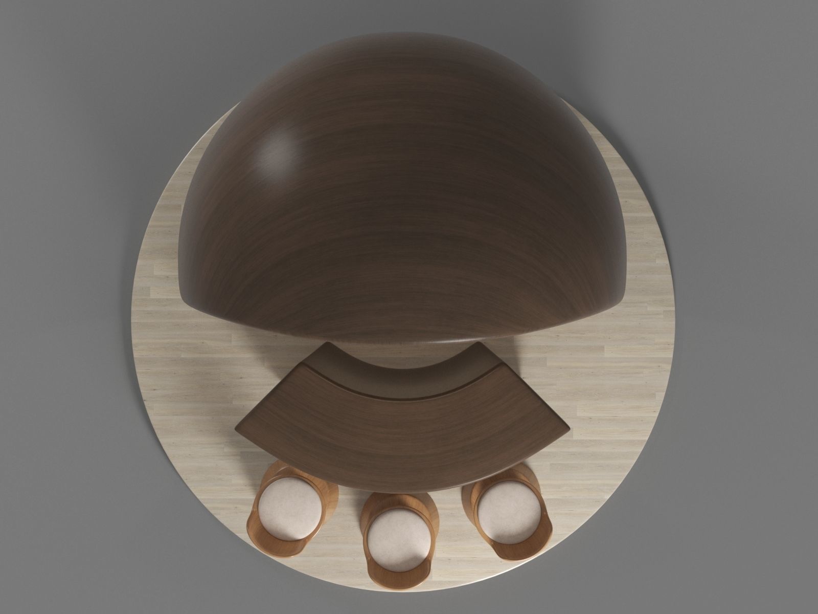 Coffee Booth Design For Shopping Malls 3D model_9