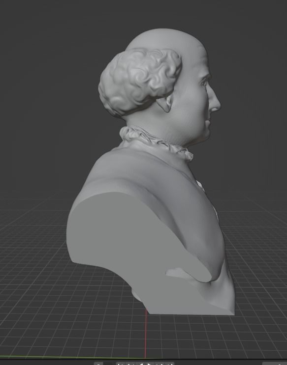 Paracelsus bust 3D print model_18