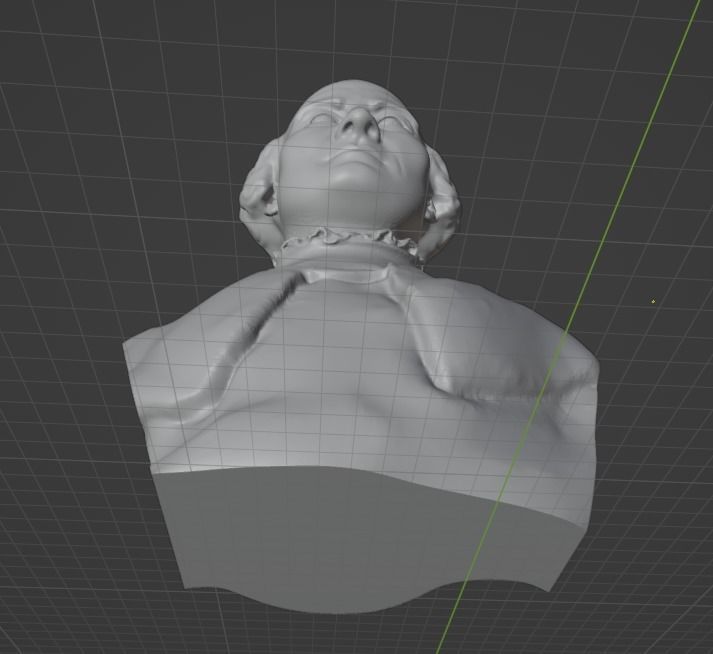 Paracelsus bust 3D print model_6