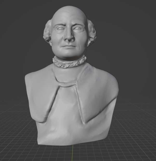 Paracelsus bust 3D print model_15