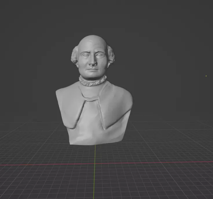 Paracelsus bust 3D print model_0