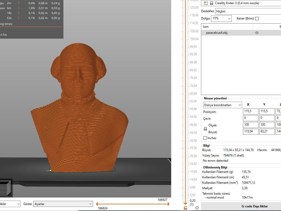 Paracelsus bust 3D print model_14