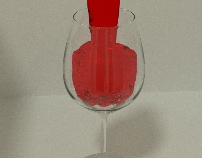 Alcohol Glass Set 3D model 3D model_1
