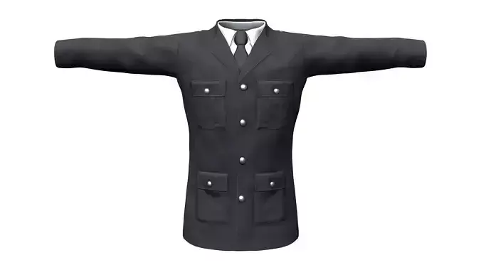 Men Formal Uniform Jacket With Shirt