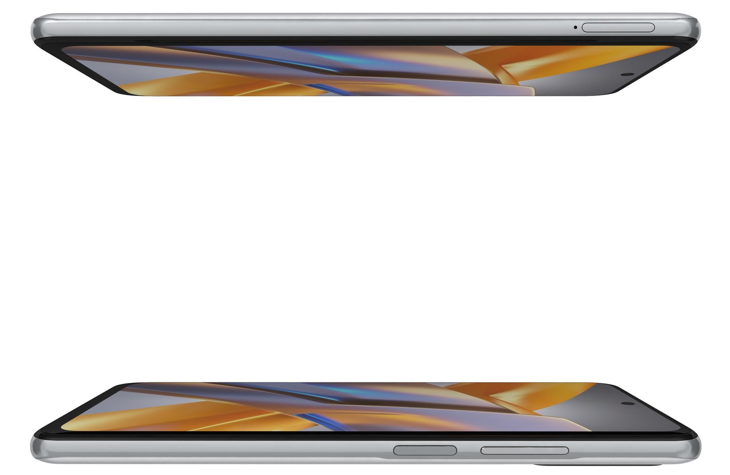 Xiaomi Poco M5s White Low-poly 3D model_9