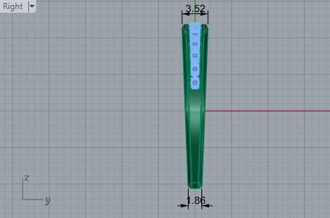Round diamond ring 2901 3D print model 3D print model_6