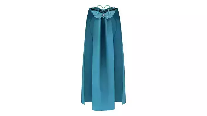 Butterfly Belly Dance Skirt Low-poly 3D model