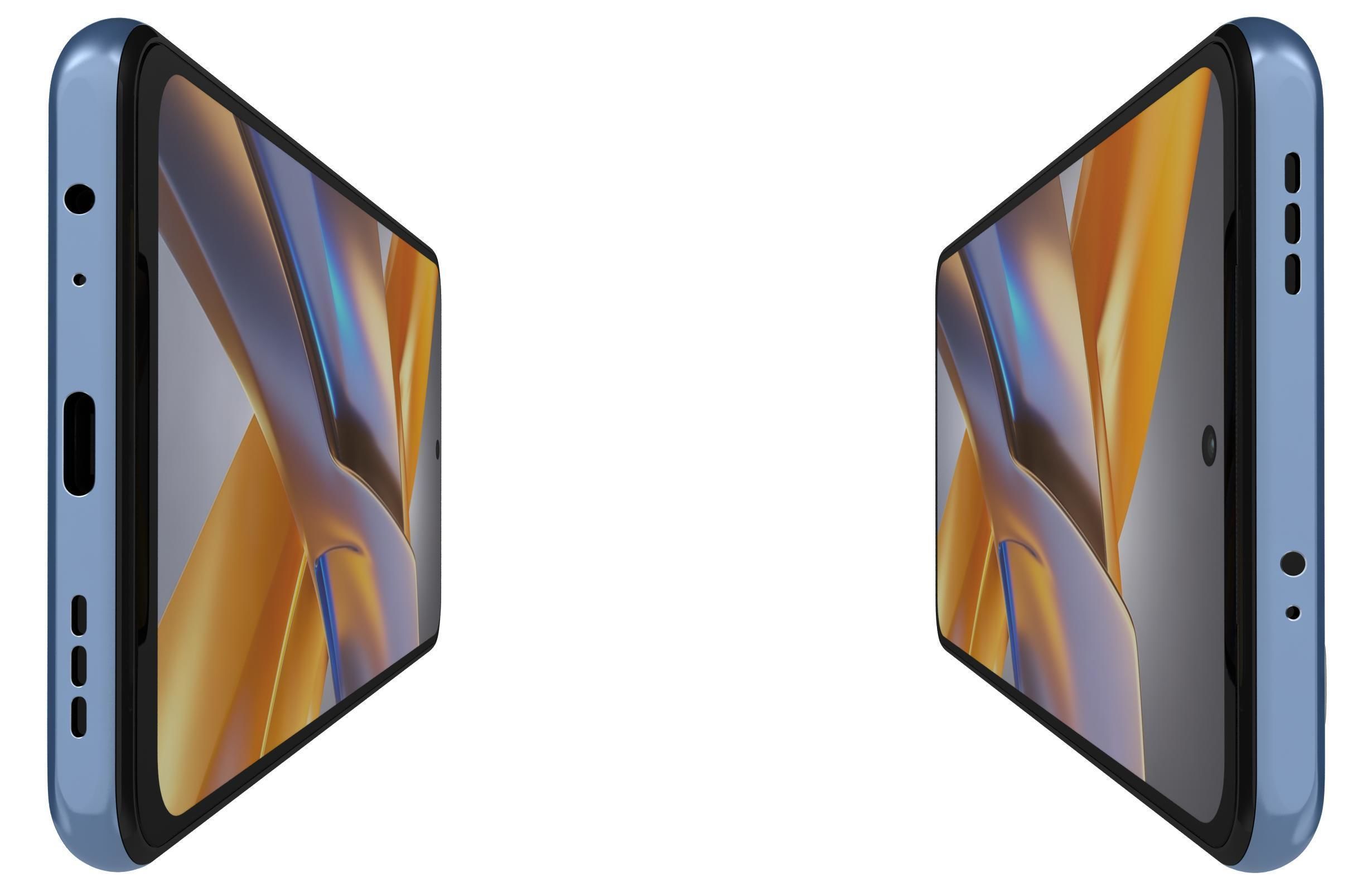 Xiaomi Poco M5s All Colors Low-poly 3D model_27