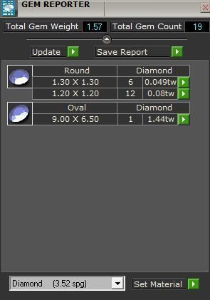 Peg head diamond ring 2908 3D print model 3D print model_8