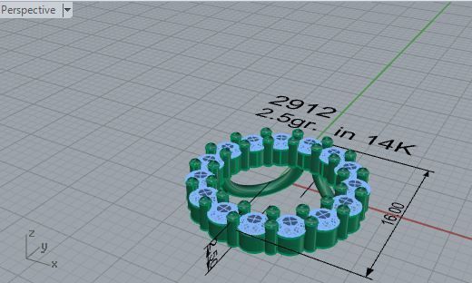 Sunshine pendant 2912 3D print model  3D print model_7