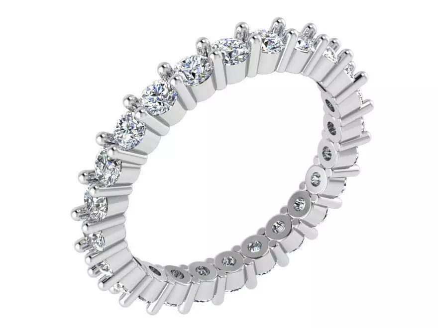 Bright diamond ring 2914 3D print model 3D print model