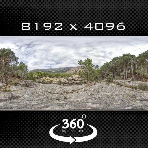 HDR 017 Low-poly 3D model