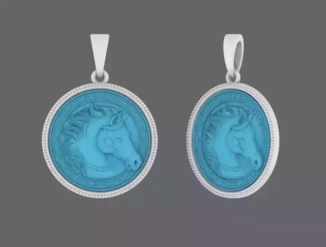 Horse Jewelry Pendant