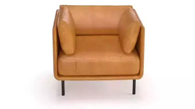 Wells Leather Chair Crate and Barrel